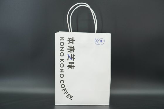 Biodegradable Packaging Kraft Bags recycled Custom Printed Paper Bags With Handles