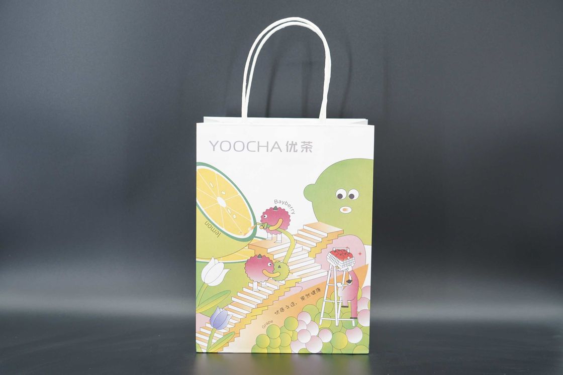 Versatile Personalized Paper Bags Eco Friendly  Large Kraft Bags Recyclable