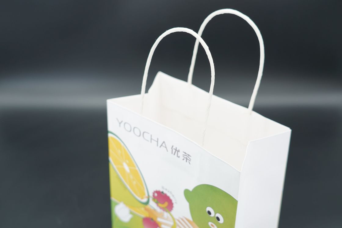 Versatile Personalized Paper Bags Eco Friendly  Large Kraft Bags Recyclable